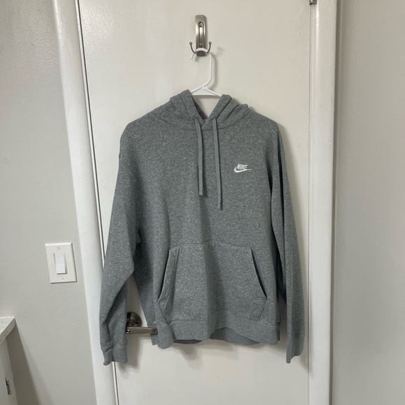 Men’s Grey Nike Hoodie - Picture 1 of 2
